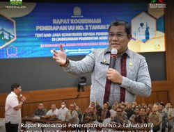 Pemerintah Aceh Melaksanakan Rakor Penerapan UU No. 2 Tahun 2017