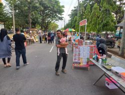 Pasar  Ramadhan umkm Kota Lhokseumawe di penuhi warga