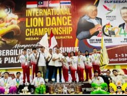 FOBI Aceh Juara Umum Festival Lion Dance International