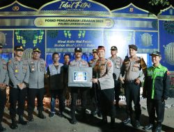 Kapolres Lhokseumawe  Tinjau Kelancaran Arus Mudik