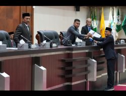 DPR Aceh Paripurna Raqan Hasil Fasilitasi Kemendagri