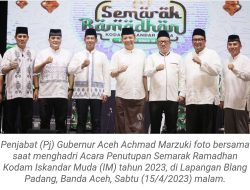 Dihadiri Pj Gubernur Aceh, Pangdam menutup Semarak Ramadhan Kodam IM 2023
