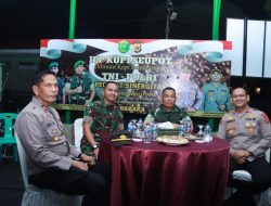 Perkuat Sinergitas, TNI-Polri Ngopi Gelar Jep Kupi Seupot (ngopi sore bareng)