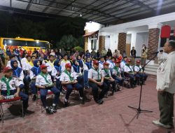 Lepas Peserta Jumbara PMR Kontingen PMI Lhokseumawe, Pj Wali Kota: Kita Harus Juara