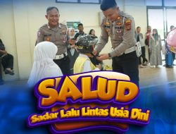 Program SALUD, Polantas Lhokseumawe Tanamkan Kesadaran Tertib Lalu Lintas Sejak Usia Dini