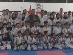 Dandim 0103 Motivasi Para Karateka Lhokseumawe Dalam Kunjungan ke Doujou Sam Training Camp