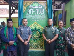 Danrem 011/Lilawangsa Resmikan 31 Musholla