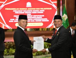 Terima SK Perpanjangan Pj Wali Kota Lhokseumawe, Imran Akan Tuntaskan Sejumlah PR
