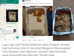 Menu Makanan Haji Kali Ini Memprihatinkan