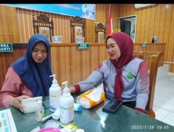 Klinik keluarga dan Pengadilan Negeri Langsa Lakukan Pemeriksaan Kesehatan