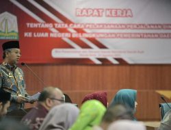 Pemerintah Aceh Gelar Raker Tata Cara Dinas ke Luar Negeri