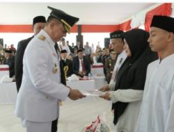 78 Tahun Indonesia Merdeka, Penjabat Gubernur Aceh Serahkan SK Remisi bagi Tahanan