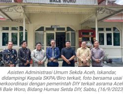 Disambut Baik Mahasiswa, Asrama Aceh di Yogyakarta Segera Dikelola Menjadi Aset Pemerintah Aceh