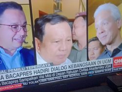 Ketiga bakal calon Presiden RI hadiri dialog kebangsaan di UGM