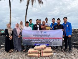 Mahasiswa Salurkan Bantuan kepada Ponpes Darul Ihsan Al Waliyah, Labuhanhaji