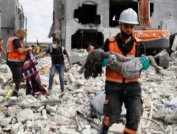 Suara Bom Menjadi Alarm Bagi Penduduk Palestina