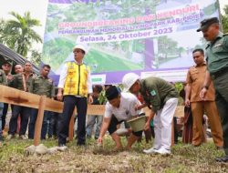 Pembangunan Living Park Di Bekas Lahan Rumoeh Geudong Mulai di Kerjakan