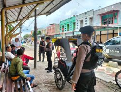 Personel Polres Lhokseumawe Cegah Aksi Kejahatan Melalui Patroli Perintis Presisi