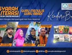 Luncurkan 44 Buku Karya Siswa dan Guru, Sukma Bangsa Pidie Gelar Kenduri Buku III