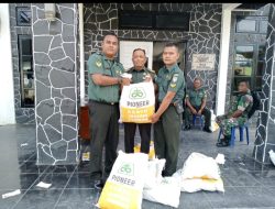 Komando Distrik Militer (Kodim) 0102/Pidie Serahkan 277,5 Kg Bibit Jagung Pioner 35 ,Penanaman Jagung Tahap II