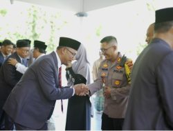 Kapolres Pidie Hadiri Pelepasan dan Pemberangkatan Kafilah MTQ Kabupaten Pidie