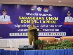Pj Wali Kota Imran Harap Sarasehan UMKM APEKSI Jadi Panggung Saling Menginspirasi Semua Kota