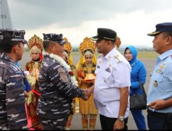 Pj Wali Kota Imran Sambut Kunjungan Kerja Panglima Komando Armada I