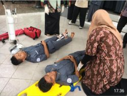 SMTI Banda Aceh Ikut Peringati Tsunami Aceh Dengan  Simulasi