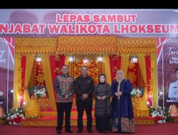 Kapolres Lhokseumawe Hadiri Lepas Sambut Pj Walikota