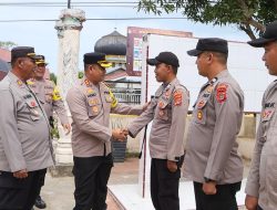Kapolres Lhokseumawe Kunker Awal Tahun ke Polsek Jajaran