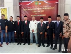 Lima Komisioner KIP Pidie Dilantik