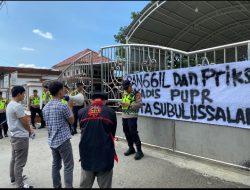 Tanggul Subussalam Pecah, ALAMP AKSI Unjuk Rasa