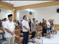 Kapolres Pidie Hadiri Rapat Pleno Terbuka Penghitungan Suara Kabupaten.