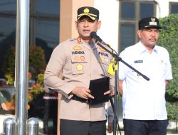 Kapolres dan PJ Walikota Lhokseumawe Pimpin Apel Gelar Pasukan Operasi Ketupat Seulawah 2024