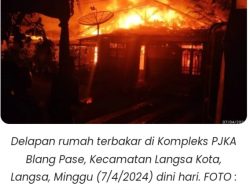 Semua Rumah Ludes Terbakar Yang Tersisa Setumpuk Alqur’an Tidak Tersentuh Api