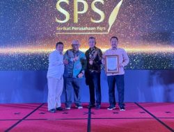 SPS Aceh Terima Penghargaan Sebagai SPS Provinsi Terbaik Tahun 2024