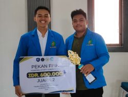 Dua Mahasiswa UIN Ar-Raniry Raih Juara Kedua dalam FEC FPIK UTU 2024