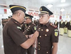 Kajati Aceh Lantik Wakajati, Asisten, Kajari, dan Koordinator