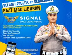 Kasat Lantas Polres Lhokseumawe Imbau Warga Bayar STNK Gunakan Aplikasi Signal