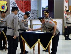 Kapolda Aceh Pimpin Upacara Sertijab Kabidkeu dan Tujuh Kapolres