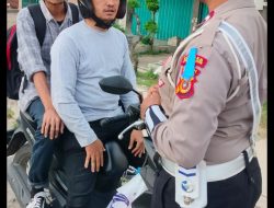 Pelaksanaan Ops Patuh Seulawah 2024  Hari ke 8 Polres Lhokseumawe