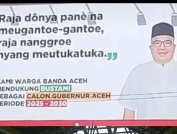 Teka-teki Bustami Calon Gubernur Aceh Semakin Nyata