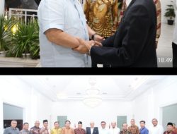 Ditemui Agung Laksono, Wali Nanggroe Titip Pesan kepada Presiden RI