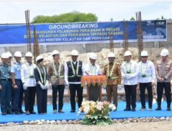 Pj Gubernur Dampingi Menteri KKP Resmikan Pembangunan SKPT di Ie Meulee Sabang