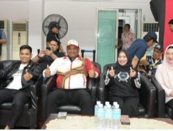 Pj Gubernur Safrizal Hadir Berikan Dukungan Langsung ke Arena Basket PON