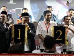 Bustami Hamzah Dapat Nomor 1, Muzakir Manaf Nomor 2