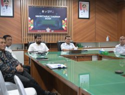 Gubernur dan Wakil Gubernur Aceh Ikuti Peluncuran Indikator MPC Bersama KPK