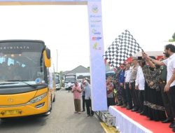 Gubernur Muzakir Manaf Lepas Keberangkatan Mudik Gratis Pemerintah Aceh