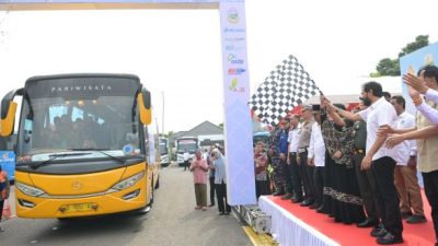 Gubernur Muzakir Manaf Lepas Keberangkatan Mudik Gratis Pemerintah Aceh