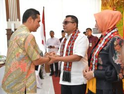 Gubernur Aceh Sambut Kedatangan Kepala Kejati Baru di Bandara SIM